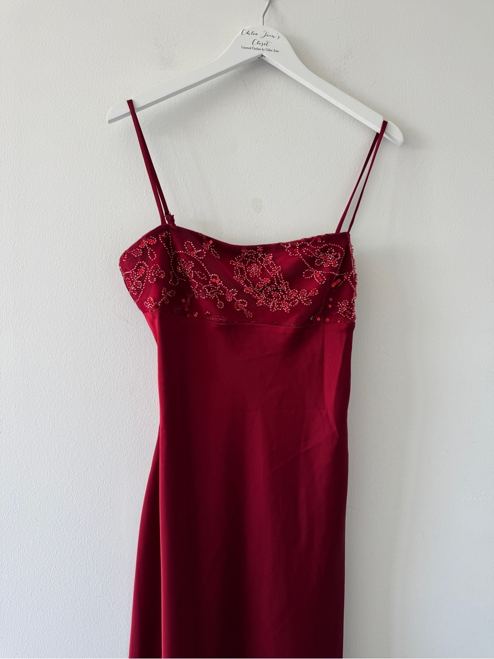 PRINCESS POLLY Engracia Sequin Satin Gown 10 - Picture 6 of 6